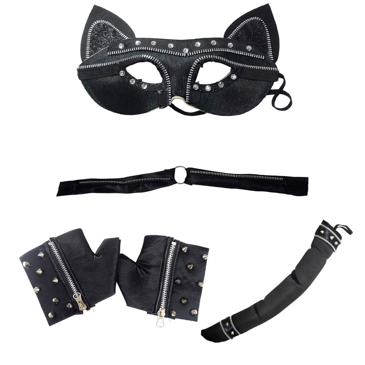 Miniatura 3 de Kit Gatita Negra Disfraz Sexy MA-103